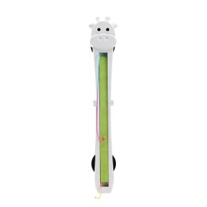 OOC Rechargeable Electric Cat Teaser Adjustable Interactive Automatic Moving Pet Toy Pet Games Foldable Wall-Mounted Cat Toy Pet Supplies