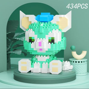 Paifu Diy Mini Building Block Micro 3d Diamond Assembled Legoing Brick Nano Block 400PCS+ Blocks Building Set Bricks Toys Gift Others
