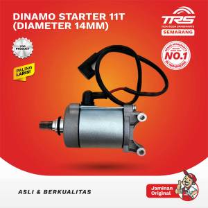 TRS Dinamo Starter 11t Motor Roda Tiga Kaisar Jialing Nozomi Spareparts Original TRS SEMARANG