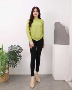 EP - VALEN TOP BLOUSE SERUT / BLOUSE SERUT RIB / BLOUSE WANITA