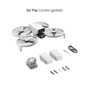 DJI Flip Foldable Full-Coverage Propeller Guard | 4K/60fps HDR Video | 31Min Max Flight