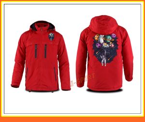 jaket gunung motor parasut pria original forward climber bergambar keren