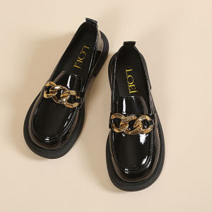 LOEI Yerin Sepatu Docmart Wanita Keren Loafers Korean Style Shoes Viral 722