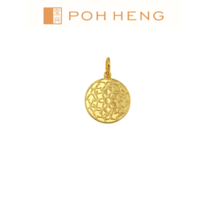 Poh Heng Jewellery 22K Legacy Pendant in Yellow Gold