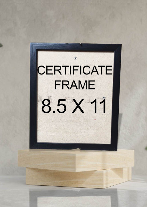 Frame for cheap letter size paper