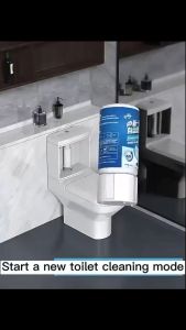 Japan 350g Automatic Toilet Bowl Cleaner Toilet cleaners for Stain Automatic Bleach Quantitative Auto Releasing dirt removal up to 200 days of use Stain Remover Blue Tab Tablet Flush Deodorizes Automatic Blue Soap Toilet deodorizer