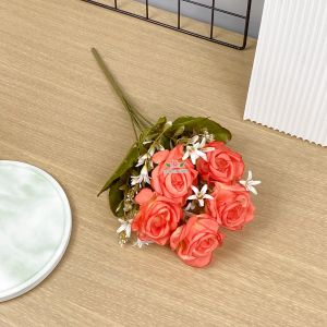 Rose Cyrus Artificial Bunga Premium dekorasi rumah kantor hiasan meja kamar COD Murah