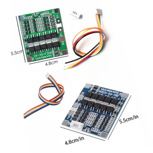 4S 12.8V LiFePO4 Battery Protection Board BMS Battery Charger Balancing Charging Circuit 18650 Durable