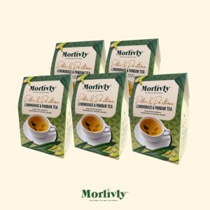 7 Sachets [s] Lemongrass & Pandan Tea READY STOCK Refreshing [Morlivly]