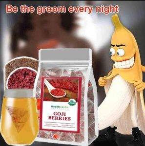 FIVE Flavors Goji Berry Tea Heathy Tea  Schisandra and Dodder Men’s Essentials Five Flavors Wolfberry Tea Plenty of Particles Chinese Kidney Care Tea Health Liver Care Tea