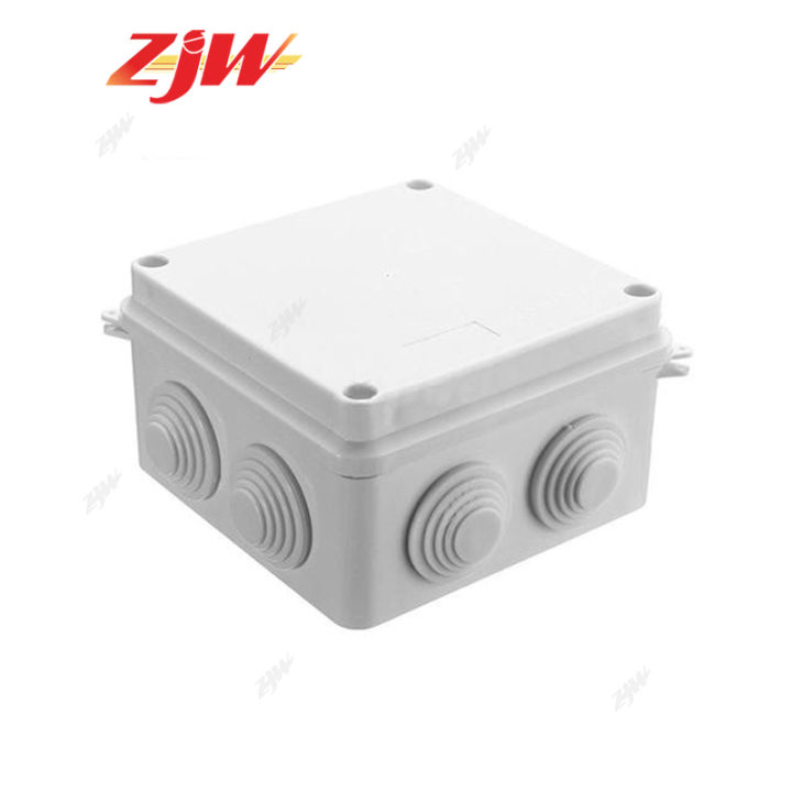 ZJW IP65 Waterproof CCTV Junction Box Enclosure 100x100x70mm 85x85x50mm