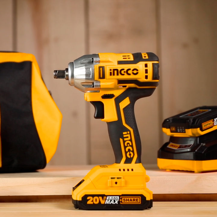 Ingco impact wrench 20v sale