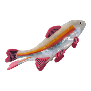 กิ๊บติดผมผมอะซิเตตพร้อมรูปสัตว์ทะเลที่เก็บกิ๊ฟหนีบผมได้อย่างปลอดภัยสำหรับจัดแต่งผมยาว