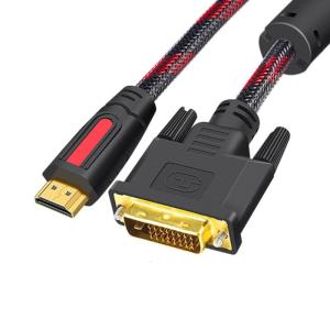 HDTV-compatible To DVI/DVI to HDTV-compatible Conversion Cable 4.92ft 4K60Hz For Gaming Consoles TVs