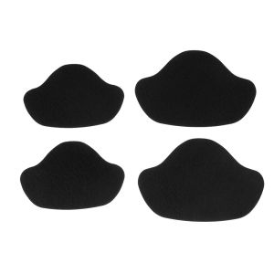 Getostore14e2 2 đôi giày chăm sóc bàn chân chống mài mòn thực tế miếng dán lỗ Miếng lót giày đế giày Sneaker lót miếng vá sửa chữa gót chân