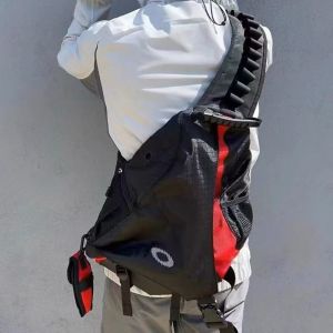 THOMA จุได้มาก กระเป๋าคาดอกผู้ชาย อินส์ ไนลอนทำจากไนลอน ถุงสิริโรงเรียน แบบพกพาได้ กระเป๋าถือแบบถือ กระเป๋า Crossbody การเดินทางการเดินทาง