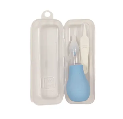 Baby Nasal Aspirator & Nose Clip with Storage Box / Baby Nose Cleaner Nasal Aspirator