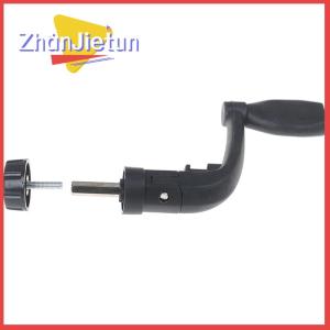 zhanjietun Black Plastic Power Handle Fishing Reel Crank Arm Spinning Reel Type 200