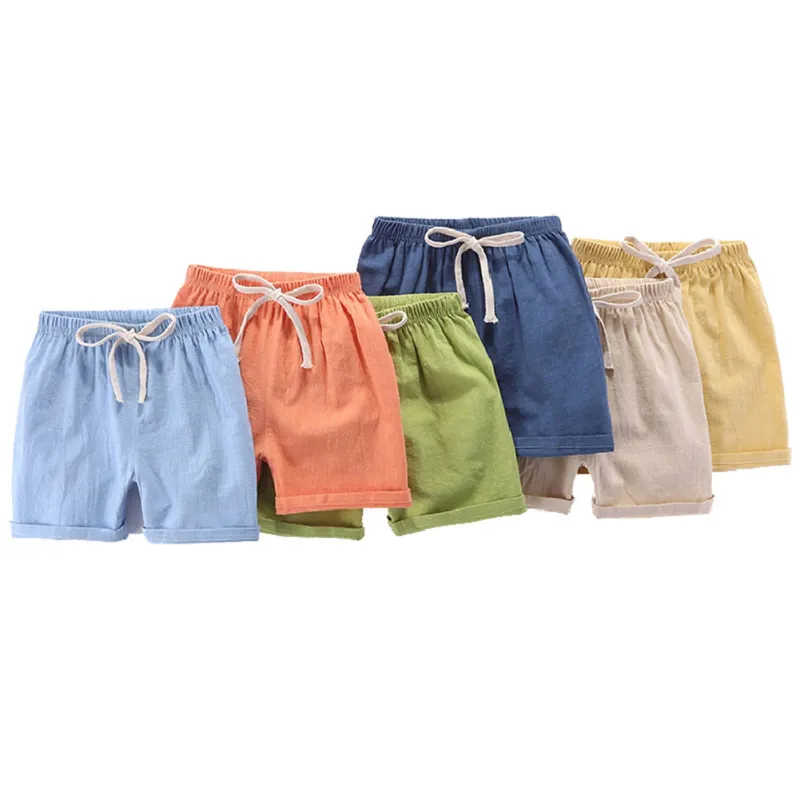 Baby Boys Girls Shorts Summer Casual Short Pants Solid Color