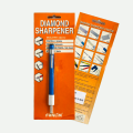 FUNLIN Pengasah Mata Kail pancing & Pisau or Retractable Diamond Knife Fishing Hooks Sharpener for Serrated Straight Blades Hooks & Tools. 