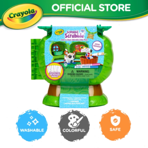 Crayola Scribble Scrubbie Safari Treehouse For Kids Ages 3+