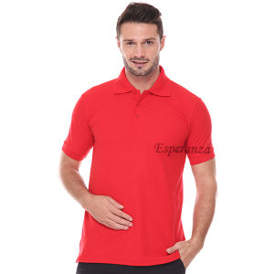 Kaos Polos Polo Shirt Kerah Esperanza - CTN Merah Indonesia