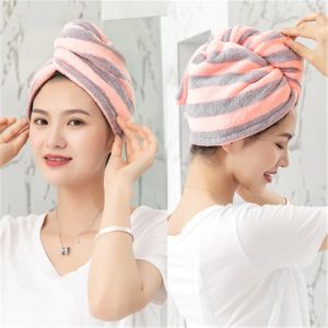 Absorben Dry Hair Cap/Hat/Towel High Water-Absorbent High Density Bath Salon Home Hair Towel Dry Hat Towel [In Store]