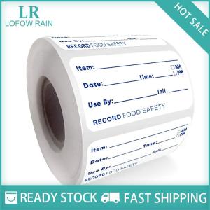 LF Wholesale✨Flash Sale ✨ 500pcs/roll Kitchen Sticker Refrigerator Freezer Food Storage Date Content Label