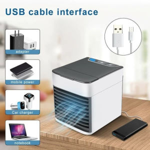 AC Mini AC Portable USB kualitas import Arctic Air Ultra 2X Cooling Power Air Cooler AC Portabel Kipas Angin Min