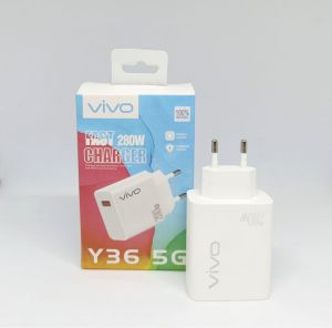 Kepala Charger for VIVO Y36 5G Fast Charging 280W / Supervooc Adapter High Quality