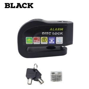 Motorcycle Scooter Bike Wheel Anti-theft Lock Disc Brake Lock with Alarm Brake Lock Motorcycle Wheel Disc Aluminum Lock
