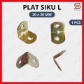 SIKU RAK VERSENG 2x2 cm / PLAT SIKU L BESI 20x20 mm. 