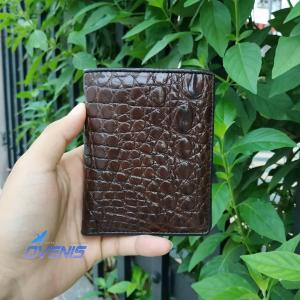 [FREE SHIP] BÓP CÁ SẤU DÁNG ĐỨNG SANG CHẢNH [DA BỤNG HÔNG MỀM DỄ SỬ DỤNG]