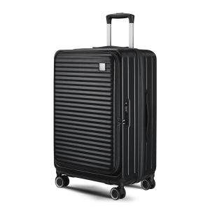 【SG Free Gifts】 Cabin Luggage 20/24/28 Inch Front Open Luggage Top Laptop Compartment TSA Lock