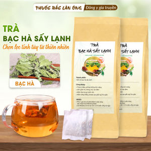 Trà bạc hà sấy lạnh túi lọc thơm miệng thông mũi tiêu đờm - Lãn Ông