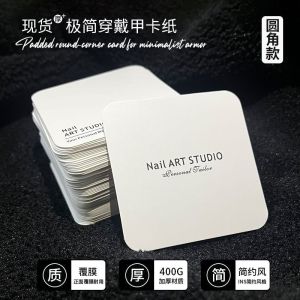 Kotak Simpan Kuku Acrylic Nail Tip Storage Box Clear Press On Nails Organizer Case Display Box Jewelry Accessories