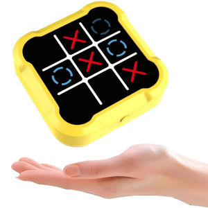 Tic Tac Toe Electronic Chessboard Multifunctional Childrens Education Strategy Toy Interactive Brain Game Parent-Child Fun