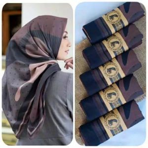 KERUDUNG SEGI 4 MOTIF TERBARU 2024/JILBAB VOAL MOTIF TERLARIS DAN MURAH
