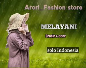Umma Dress Maxi Rayon Viscose Baju Muslim Pakaian Wanita Gamis