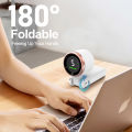 Orashare HF03 Pro High Speed Turbo Fan Portable Rechargeable Handheld Fan With Lanyard,  5 Speeds Adjustable Mini  Fan, 4000mAh Battery Digital Display Long Battery Life For Commuting To Work And Outdoor Sports. 