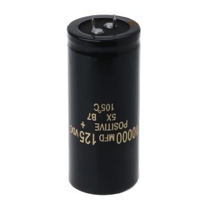 HL 125V 10000uF Aluminum Electrolytic Capacitor Can Replace 120V 100V 35x80mm