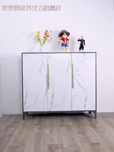 [ SG ]  ⚡ Shoe cabinet steel outdoor steel large capacity storage cabinet