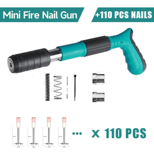 Nail gun power tool Manual Steel Nails Gun For Concrete Rivet Tool Steel Rivet Gun Nail Cordless Heavy Duty Powder Actuated
