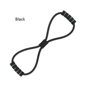 Yoga Pull Rope 8 Word Resistance Elastic Bands Chest Expander Rope Gym Home Fitness Rubber Tube Pull Rope for Yoga Exercise Muscle Fitness| Mama House