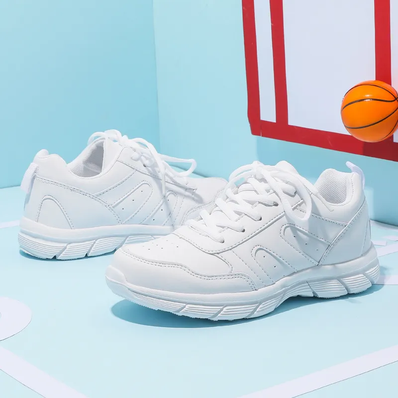 Kids Shoes Bata White School Shoes For Girl Free Socks】 Children