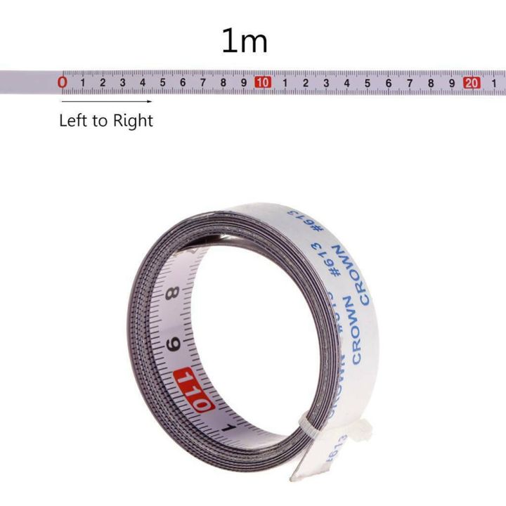 13mm Ruler 【NICEHOME】 Metric Tape Measure Scale Ruler 13mm Wide for Miter Saw T ...