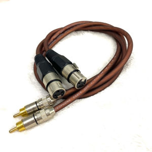 Đôi dây Canon Cái ra hoa sen-AV dài 1m lõi đồng nguyên chấtghép thiết bị âm thanh