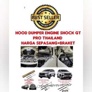 Hood Dumper Engine Shock kap Mesin Toyota  Innova 2004-2015 Innova reborn 2016-2024up Innova Zenix 2023-2025Up All tipe GT PRO Thailand
