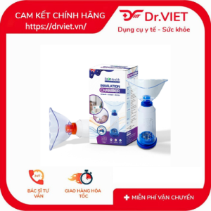 Buồng Đệm Khí Dung BH01 – BioHealth – Dụng Cụ Hỗ Trợ Hô Hấp Cho Trẻ Em & Người Lớn