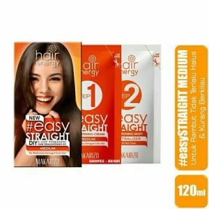 Makarizo Hair Energy Easy Staright - Strong - Medium - MIld - 120ml - Kosmetik Herbal Online